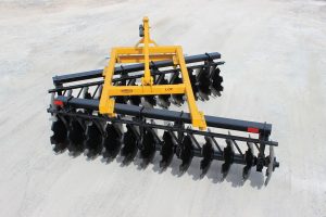 Aerial view of LOF Lift Offset Harrow