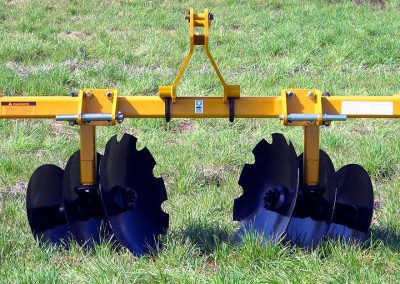 Full view of Border Plow on grass