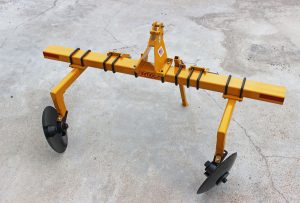 Front view of Water Furrow Plow