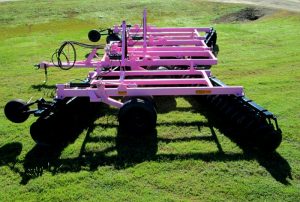 Pink F15 Wheel Offset Harrow