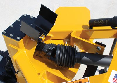 Closeup of Vertical Rotary Ditcher