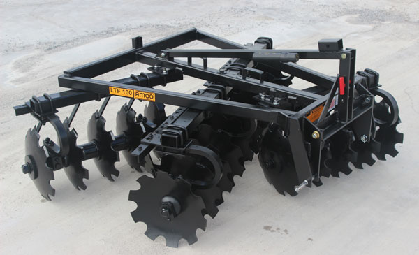 Side view of LTF Lift Double Offset Harrow