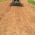 LTF Lift Offset Harrow in the field