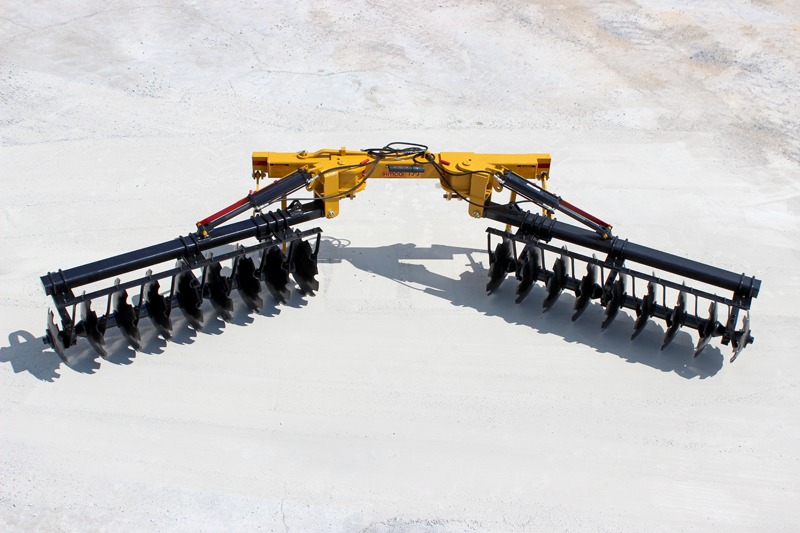 Aerial view of Terracing Plow