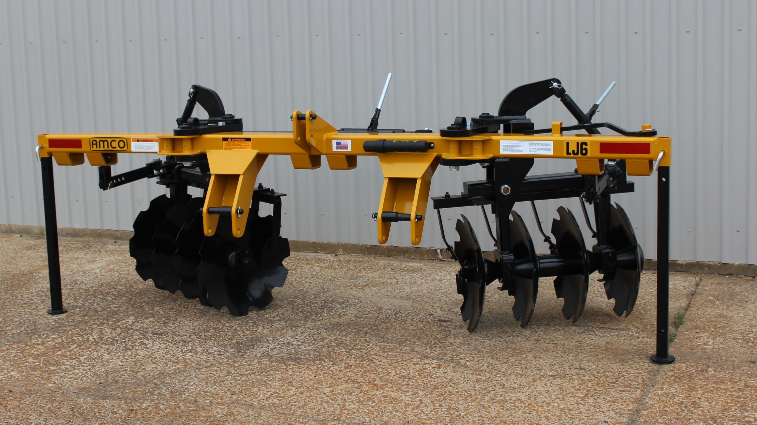 Full view of AMCO Levee Plow