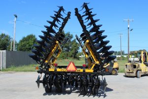 AMCO F15B Folding Disc Harrow folded