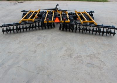 AMCO F15B Folding Disc Harrow unfolded