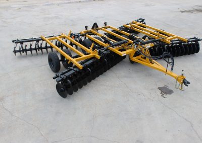 AMCO F15B Folding Disc Harrow overhead view