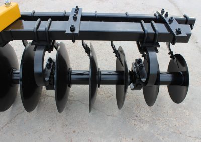 AMCO F15B Folding Disc Harrow closeup of discs 3