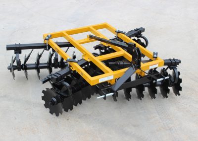 Back view of large-frame LTF Lift Offset Harrow