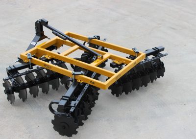 Aerial view of large-frame LTF Lift Offset Harrow