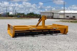 Front view of Z-Blade with shop in the background
