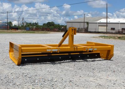 Front view of Z-Blade with shop in the background