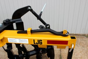 Closeup of AMCO LJ6 Levee Plow gang bolt wrench