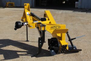 Side view of Offset Rotary Ditcher